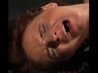 Once reserved redhead milf gets her feet and ass destroyed as she's lashed in this bdsm flick